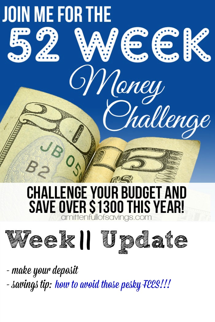 52 Week Money Challenge Ways To Save Money Week 11